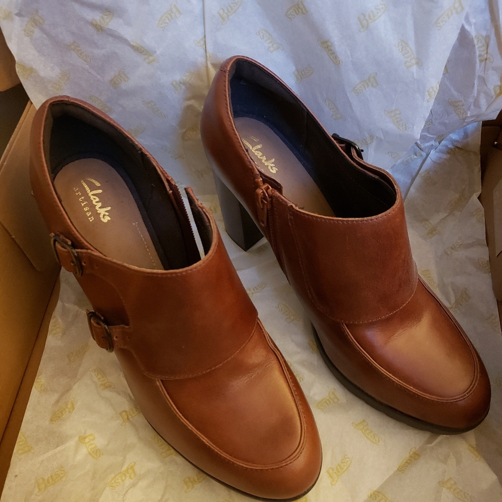 Clark's Artisan Brown Booties